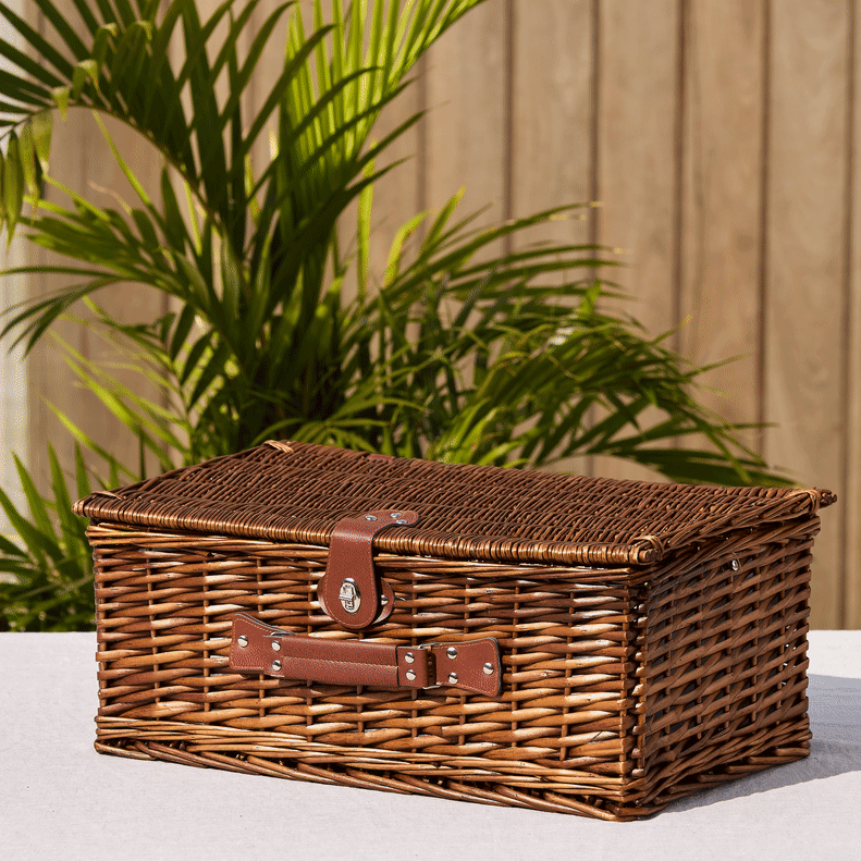 Picnic Basket 4 Person Navy Stripe Kitchen Warehouse™